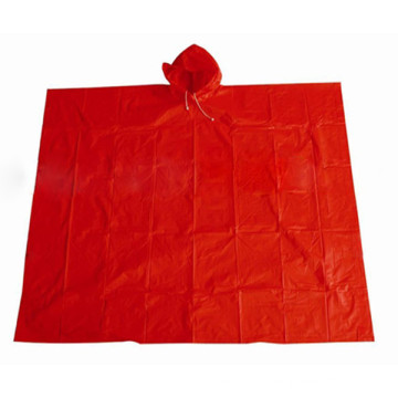 Beautiful PVC / Plastic Waterproof Rain Poncho for Outdoor Cycling